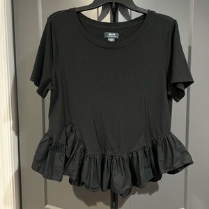 Anthropologie brand Black Short Sleeve Tee